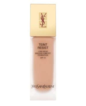 ysl teint resist foundation swatches|ysl makeup line.